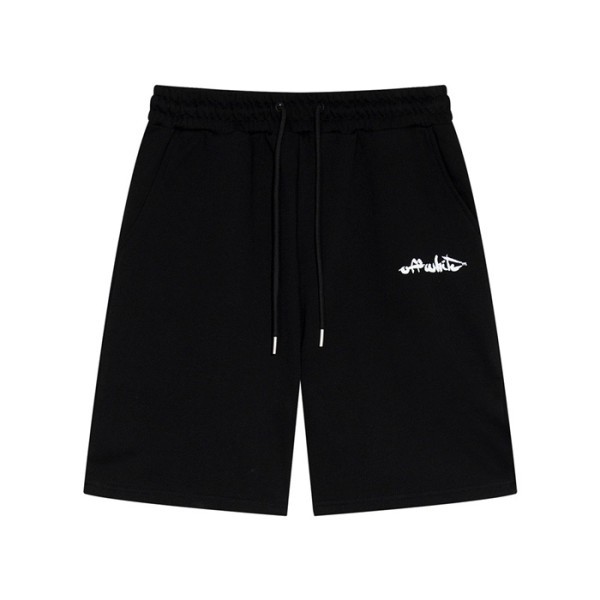 ❤오프화이트 남성 블랙 캐쥬얼 반바지 - Off white Mens Black Half-pants - of48x
