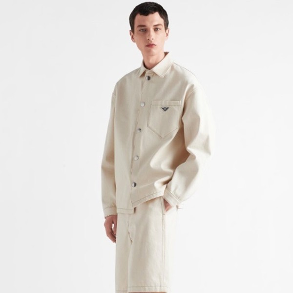 ❤프라다 남성 모던 베이지 셔츠 - Prada Mens Beige Shirts - pr446x