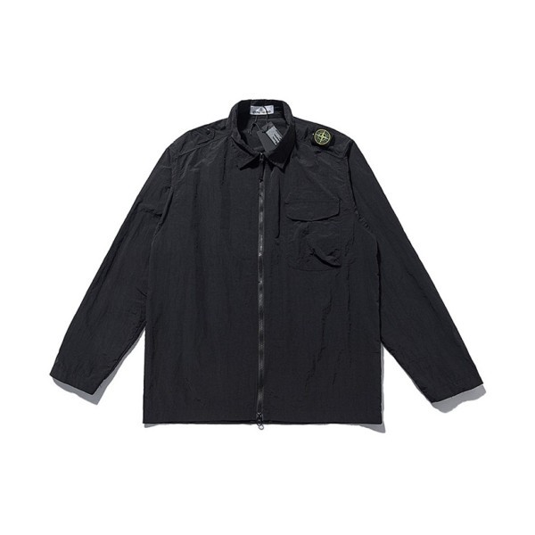 ❤스톤아일랜드 남성 캐쥬얼 블랙 자켓 - Stone Island Mens Black  Jackets - st63x