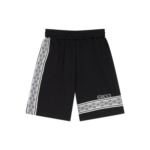 ❤구찌 남성 캐쥬얼 블랙 반바지 - Gucci Mens Black Half-pants - gu649x