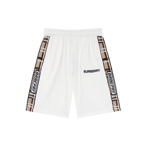 ❤버버리 남성 캐쥬얼 화이트 반바지 - Burberry Mens White Half-pants - bu163x