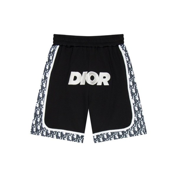 ❤디올 남성 캐쥬얼 블랙 반바지 - Dior Mens Black Half-pants - di444x