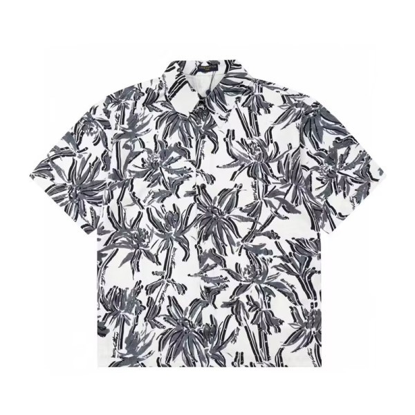 ❤루이비통 남성 화이트 반팔 셔츠 - Louis vuitton Mens White Shirts - lv903x