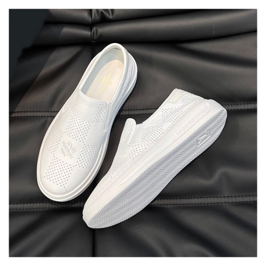 ❤루이비통 남성 모던 화이트 로퍼 - Louis vuitton Mens White Loafer - lv925x