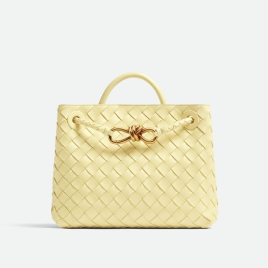 ❤보테가베네타 안디아모 여성 스몰 토트백 - Bottega Veneta Womens Yellow Tote Bag - bv64x