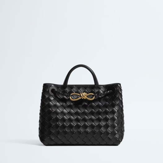 ❤보테가베네타 안디아모 여성 스몰 블랙 토트백 - Bottega Veneta Womens Dark Brown Tote Bag - bv68x