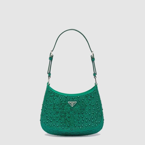 ❤프라다 여성 클레오 새틴 백 1BC169 - Prada Womens Cleo satin bag - pr496x