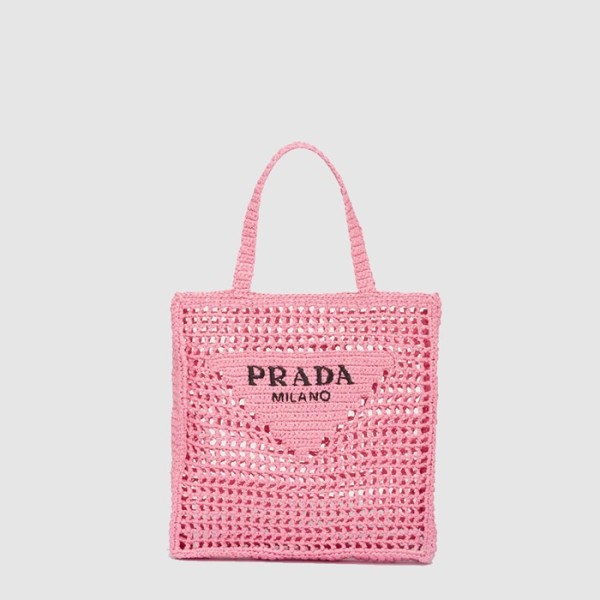 ❤프라다 여성 크로셰 토트백 1BG393 - Prada Womens Crochet Tote Bag - pr497x