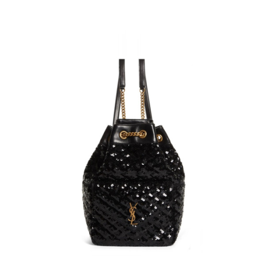 ❤입생로랑 여성 블랙 백팩 - Saint Laurent Womens Black Back Pack - ysl789x