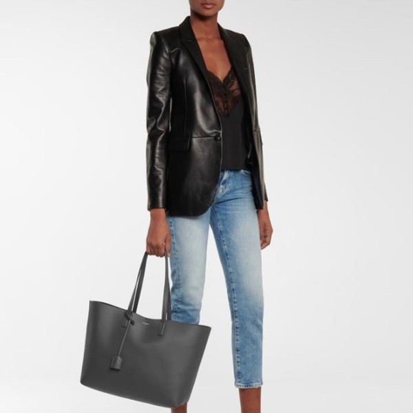 ❤입생로랑 여성 그레이 쇼핑백 - Saint Laurent Womens Gray Shopping Bag - ysl799x