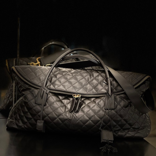 ❤입생로랑 여성 블랙 키폴 - Saint Laurent Womens Black Keepall - ysl802x