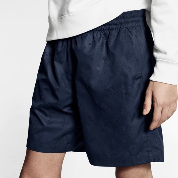 ❤루이비통 남성 블랙 반바지 - Louis vuitton Mens Black Half-pants - lv937x