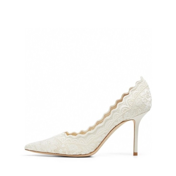 ❤지미츄 여성 화이트 펌프스 - Jimmy Choo Womens White Pumps - ji19x