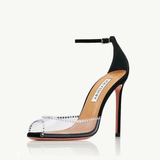 ❤아쿠아주라 여성 블랙 하이힐 - Aquazzura Womens Black High-heels - aq08x