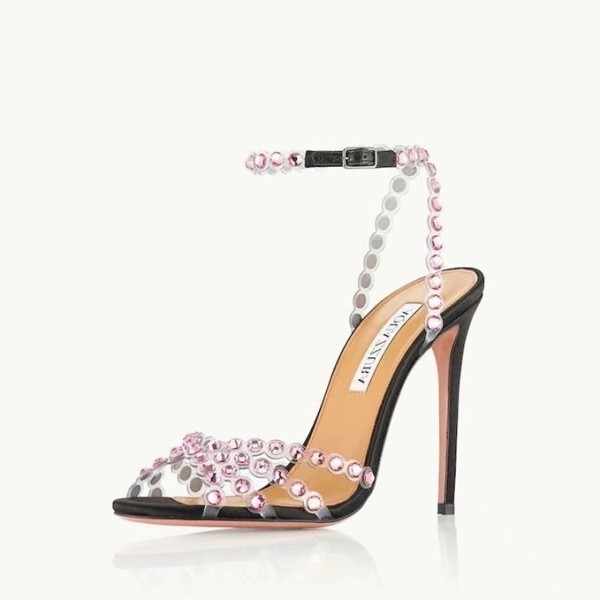 ❤아쿠아주라 여성 핑크 하이힐 - Aquazzura Womens Pink High-heels - aq12x