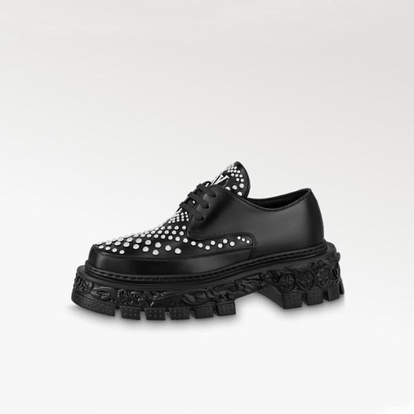 ❤루이비통 남성 블랙 로퍼 - Louis vuitton Mens Black Loafer - lv989x