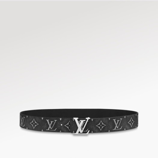❤루이비통 남성 시그니처 양면 블랙 벨트 - Louis vuitton Mens Black Belts - lv1027x
