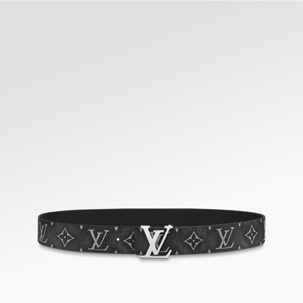 ❤루이비통 남성 시그니처 양면 블랙 벨트 - Louis vuitton Mens Black Belts - lv1027x
