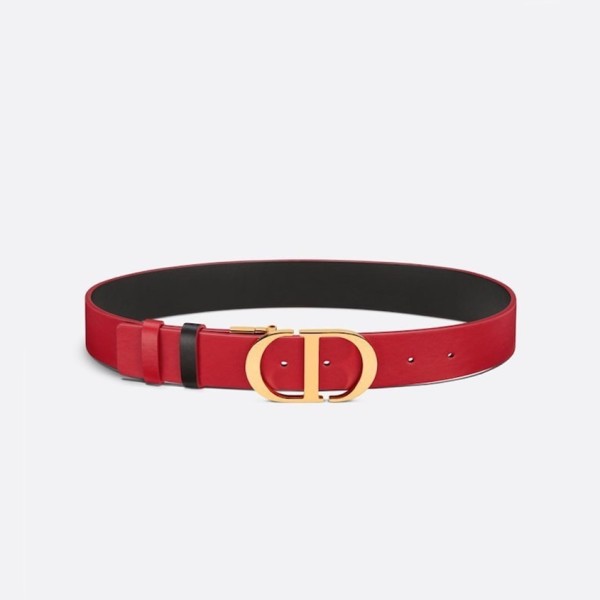 ❤디올 여성 레드 몽테뉴 벨트 - Dior Womens Red Belts - di482x