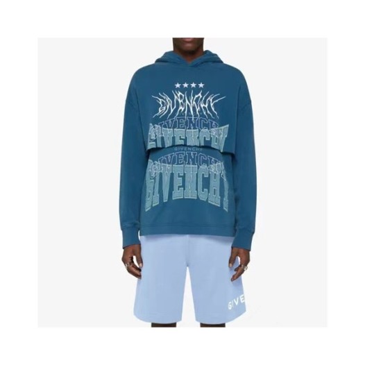 ❤지방시 남성 캐쥬얼 블루 반바지 - Givenchy Mens Blue Half-pants - gi274x