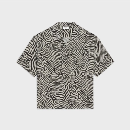 ❤셀린느 남성 캐쥬얼 블랙 반팔 셔츠 - Celine Mens Black Short sleeved Shirts - cel156x