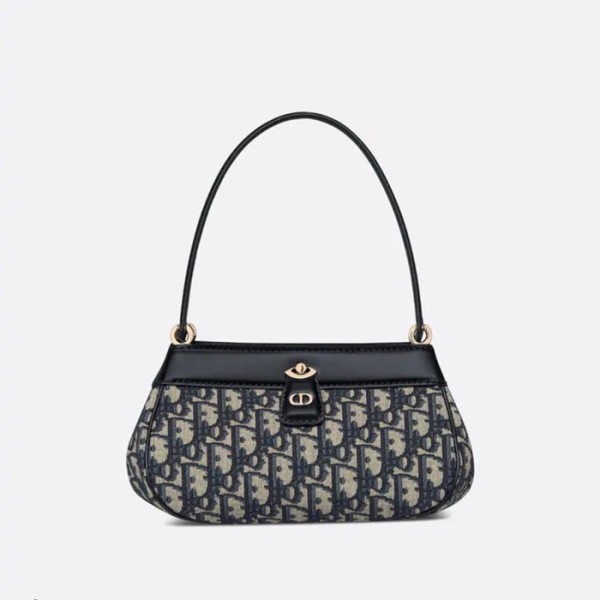 ❤디올 여성 오블리크 숄더백 - Dior Womens Navy Shoulder Bag - di487x