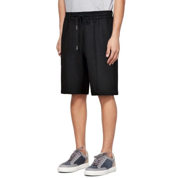 ❤브루넬로쿠치넬리 남성 블랙 반바지 - Brunello Cucinelli Mens Black Half-pants - bru64x