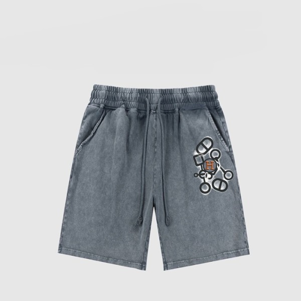 ❤에르메스 남성 블루 반바지 - Hermes Mens Blue Half-pants - he185x