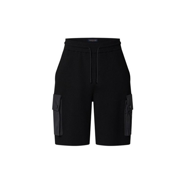 ❤루이비통 남성 블랙 반바지 - Louis vuitton Mens Black Half-pants - lv1136x