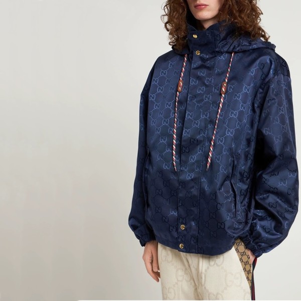 ❤구찌 남성 캐쥬얼 블루 자켓 - Gucci Mens Blue Jackets - gu753x