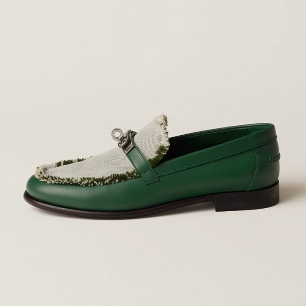 ❤에르메스 여성 그린 로퍼 - Hermes Womens Green Loafer - he192x