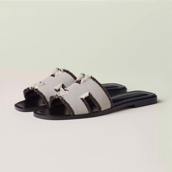 ❤에르메스 여성 블랙 오란 - Hermes Womens Black Slipper - he194x