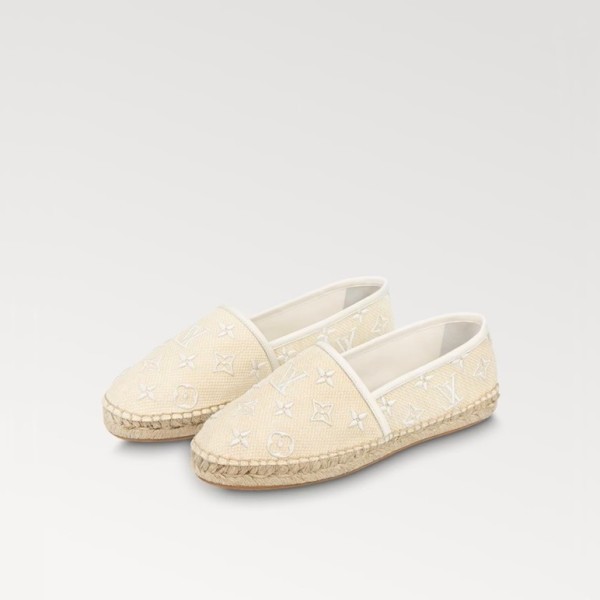 ❤루이비통 여성 아이보리 로퍼 - Louis vuitton Womens Ivory Loafer - lv1175x