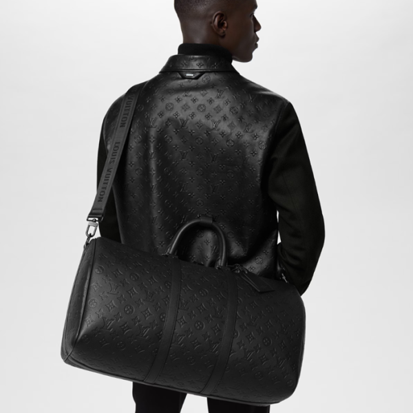 ❤루이비통 남성 블랙 키폴 - Louis vuitton Mens Black Keepall - lv1196x