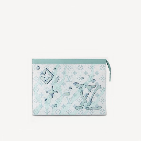 ❤루이비통 남성 블루 클러치 - Louis vuitton Mens Blue Clutch - lv1210x