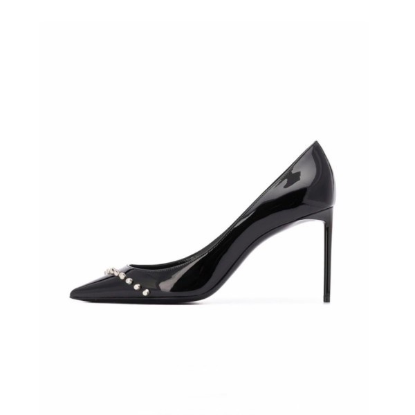 ❤입생로랑 여성 블랙 펌프스 - Saint Laurent  Womens Black Pumps - ysl385x