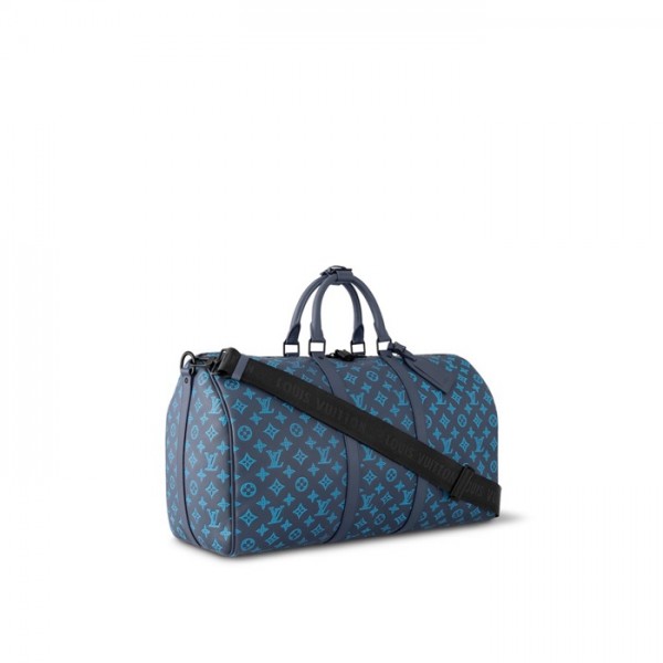 ❤루이비통 남성 블루 키폴 - Louis vuitton Mens Blue Keepall - lv1220x