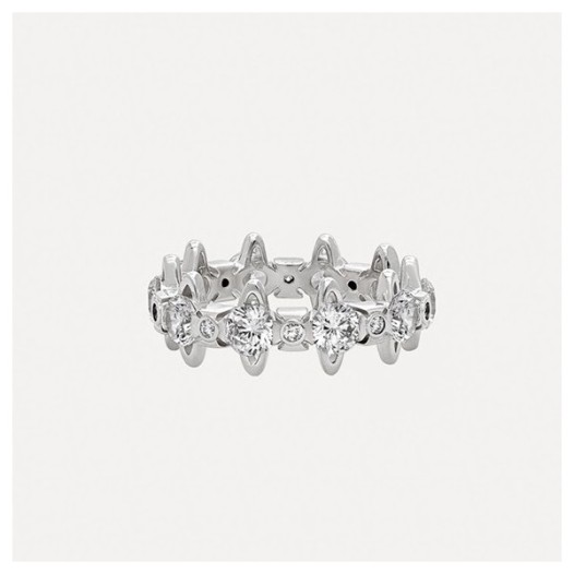 ❤비비안웨스트우드 여성 화이트 골드 팔찌 - Vivienne Westwood Womens White Gold Bangle- acc156x