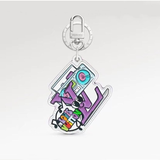 ❤루이비통 남/녀 퍼플 키링 - Louis vuitton Unisex Purple Key-ring - lv1305x