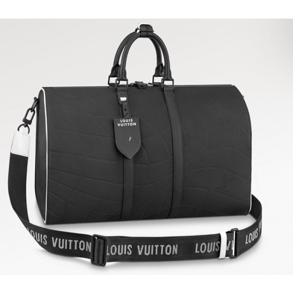 ❤루이비통 남성 블랙 키폴 - Louis vuitton Mens Black Keepall - lv1351x