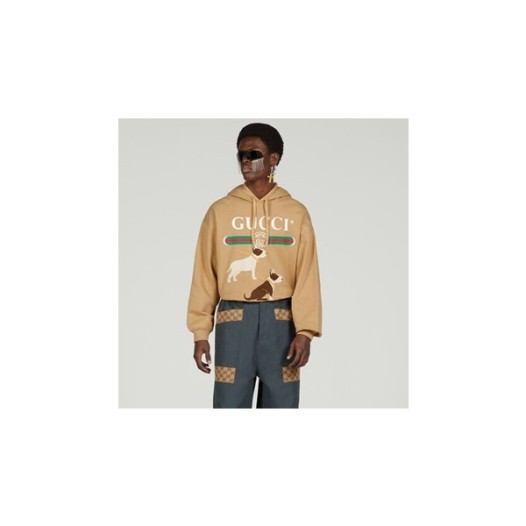 ❤구찌 남/녀 트렌디 카멜 후드티 -  Gucci Unisex Camel Hoodie - gu766x