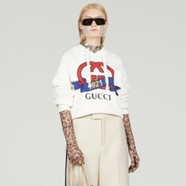 ❤구찌 여성 트렌디 화이트 후드티 -  Gucci Womens White Hoodie - gu768x