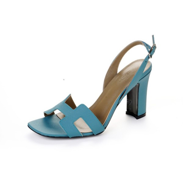 ❤에르메스 여성 블루 하이힐 - Hermes Womens Blue High-heels - he216x