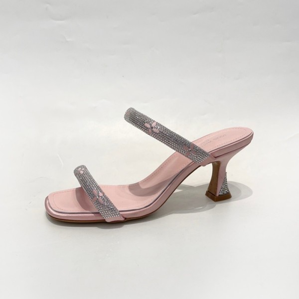 ❤루이비통 여성 핑크 하이힐 - Louis vuitton Womens Pink High-heels - lv1381x