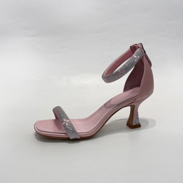 ❤루이비통 여성 핑크 하이힐 - Louis vuitton Womens Pink High-heels - lv1385x