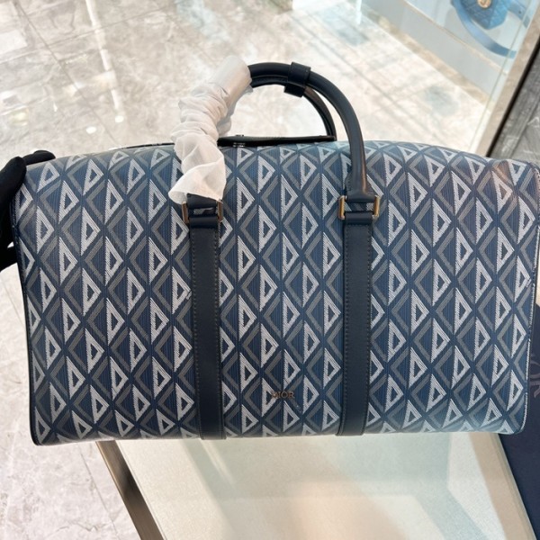 ❤디올 남성 Lingot 블루 키폴 - Dior Mens Blue Keepall - di537x
