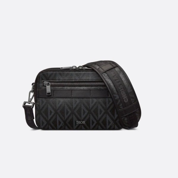 ❤디올 남성 블랙 다이아 메신저백 - Dior Mens Black Cross Bag - di539x