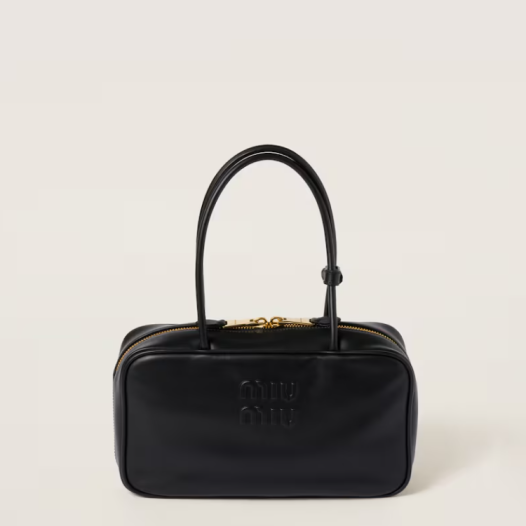★미우미우 여성 보 가죽 탑 핸들 백 - Miumiu Womens Beau Leather Top Handle Bag