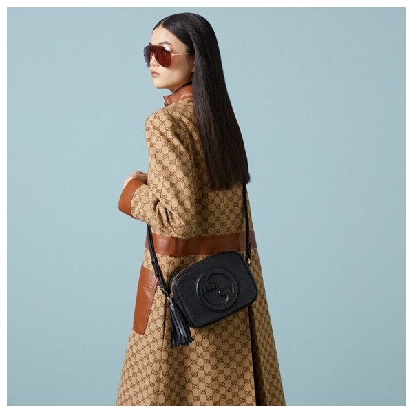 ❤구찌 여성 블랙 GG 크로스백 - Gucci Womens Black GG Cross Bag - gu782x