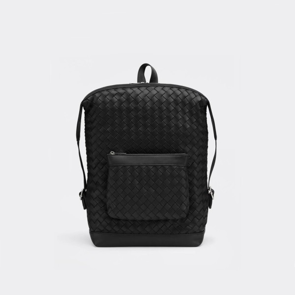 ❤보테가베네타 남성 클래식 블랙 백팩 - Bottega veneta Mens Black Back Pack - bv100x
